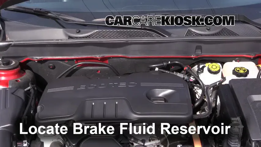 2013 Chevrolet Malibu Eco 2.4L 4 Cyl. Brake Fluid